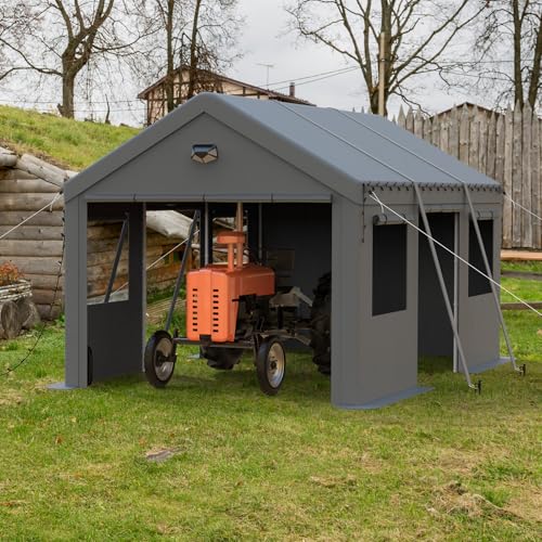 10x16 Heavy Duty Carport Canopy