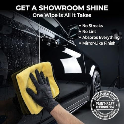 Microfiber Towels for Cars (3 Count)