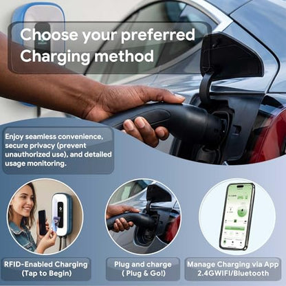 Level 2 EV Charger 50Amp J1772