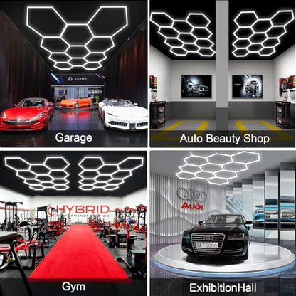 Hexagon Garage Light