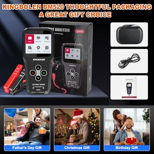 BM520 6V 12V 24V Car Battery Tester