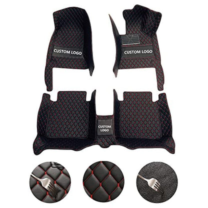 Custom All Weather Protection Leather Car Floor Mats for Cars Sedan SUV Sports Car Waterproof Floor Mat