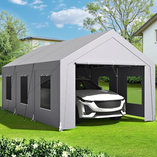Carport 12x20 ft Heavy Duty