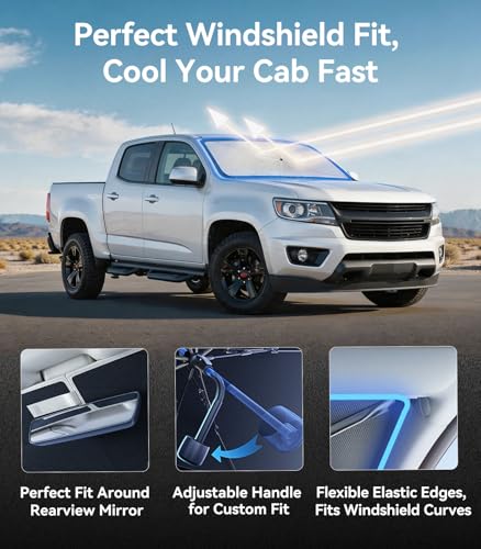 Windshield Sun Shade Umbrella Fit for Colorado 2015