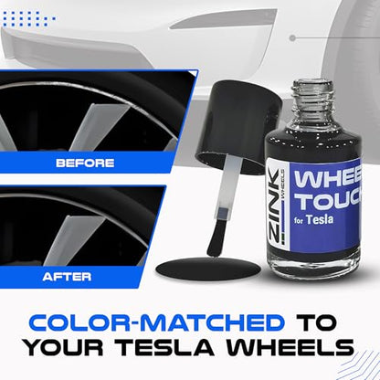 Premium Tesla Wheel Curb Rash Repair Kit for Model S 21