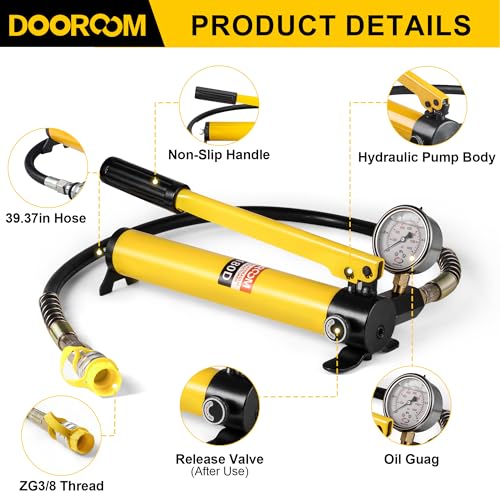 CP 180 Hydraulic Hand Pump with Oil Gauge