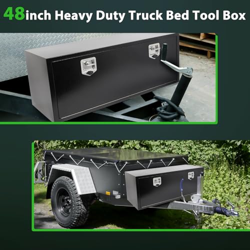 48" Iron Truck Bed Tool Box
