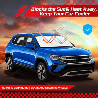 Windshield Sun Shade for Volkswagen VW Taos 2022