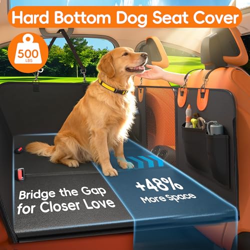 Hard Bottom Dog Car Hammock