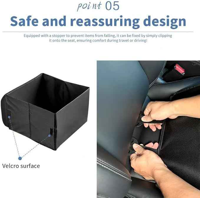 Car Storage Box for Tesla Model 3 Highland 2024 2025, Foldable Lumbar Cushion Waterproof Large Capacity 30L Organizer Travel Accessories