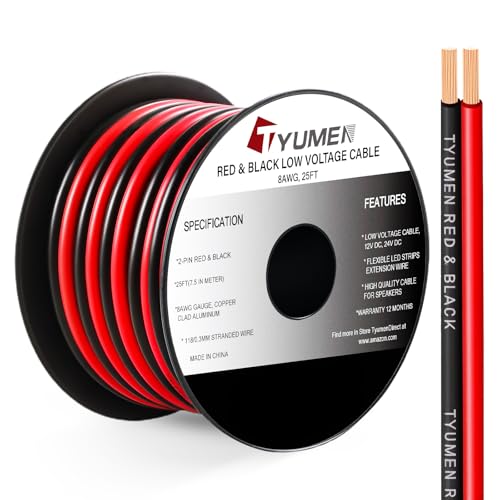 8 Gauge Wire 25FT (25 Foot)