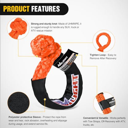 2PCS Synthetic Soft Shackle 1