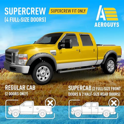 Extra Durable Window Deflectors in