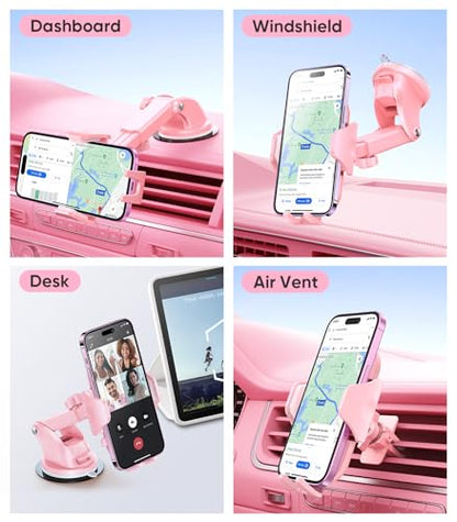 Stable Car Phone Holder [Upgraded Strongest Suction