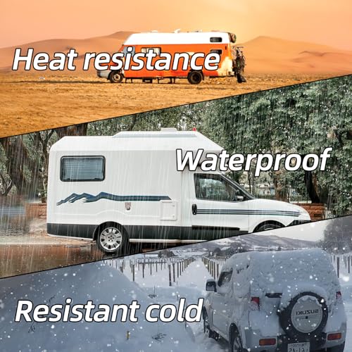 RV Roof Repair White Tape