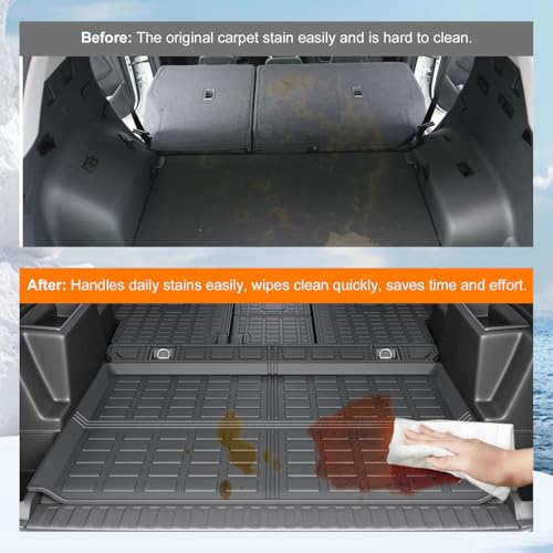 Cargo Mat & Backrest Mats Compatible with 2010