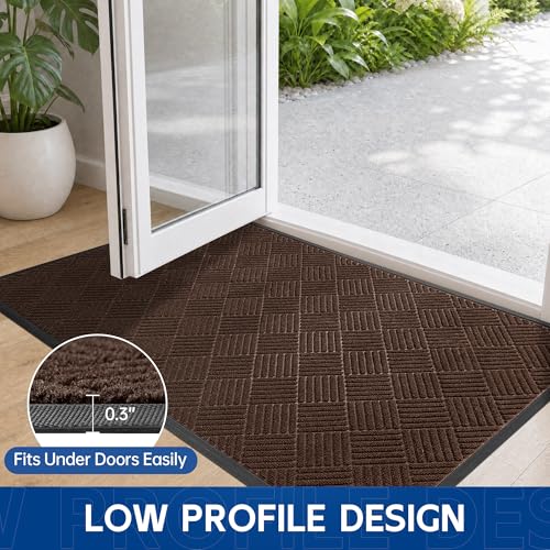 Durable Indoor Outdoor Door Mat (12 Sq Ft)