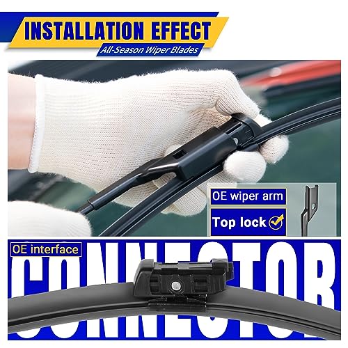 3 Wipers Fits Volkswagen VW Atlas 2018