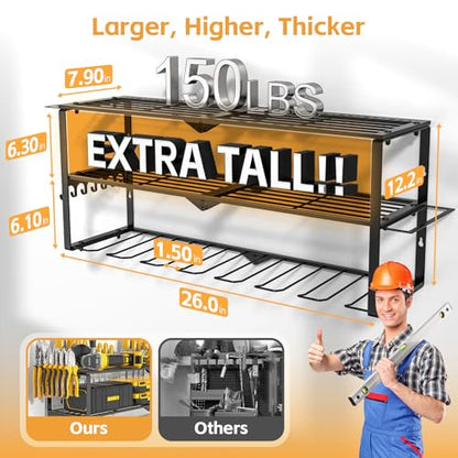 Power Tool Organizer Wall Mount Cordless