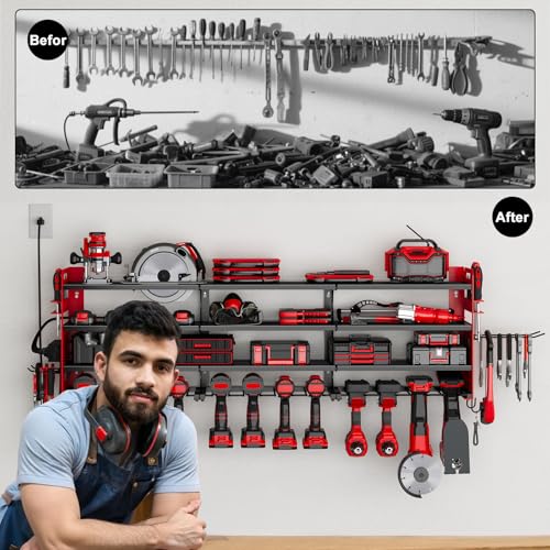 Power Tool Organizer Wall Mount