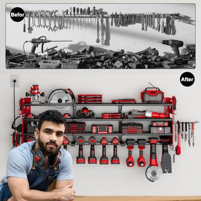 Power Tool Organizer Wall Mount