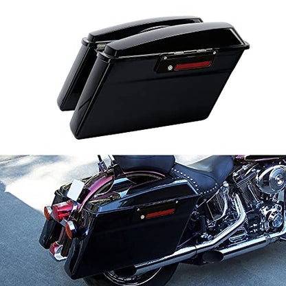 Motorcycle Saddle bags Hard Saddlebags For Harley Touring 1993 (2 Count)