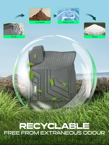 Automotive Floor Mats for Toyota Tacoma 2016 (3 Count)