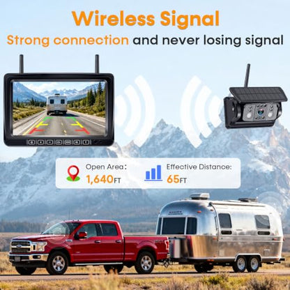 1080P Wireless Backup Camera Magnetic