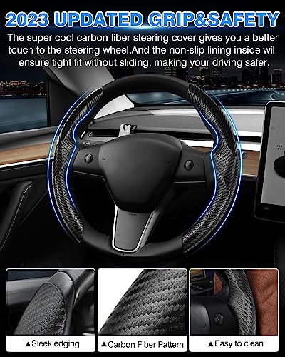 for Tesla Steering Wheel Cover Tesla Model Y