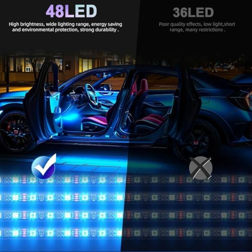 Car LED Lights (8 Count)