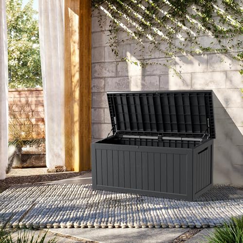 200 Gallon Lockable Resin Deck Box