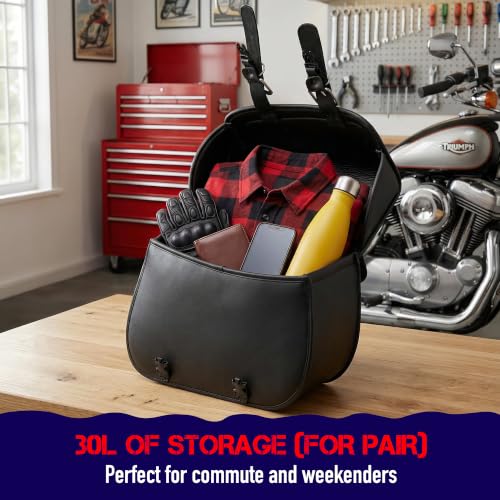 Nomad Universal Motorcycle Saddlebags (2 Count)