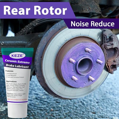 Ceramic Brake Grease Lubricant for Automotive Extreme Break Lube Caliper Parts Sliding Pin Pad Assembly