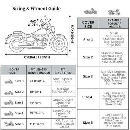 Supreme Motorcycle Storage Cover