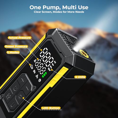 Tire Inflator Portable Air Compressor