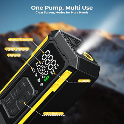 Tire Inflator Portable Air Compressor