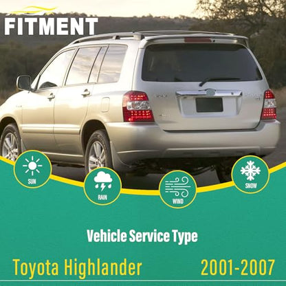 Windshield Wiper Blades Replacement for Toyota Highlander 2001