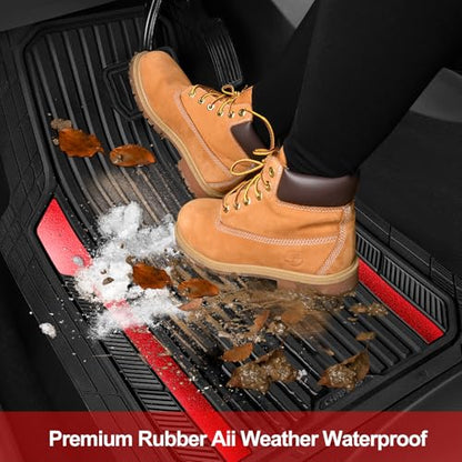 Heavy Duty Rubber Car Mats Metallic