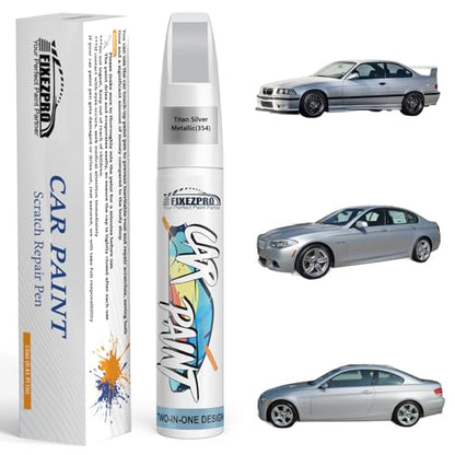 354 Titan Silver Metallic Touch Up Paint for BMW