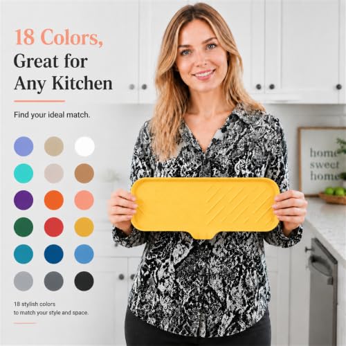 Silicone Soap Dish with Drain Spout