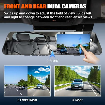Mirror Dash Cam for Cars
