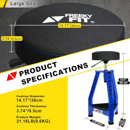 Adjustable Tall Shop Stool