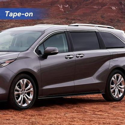 Window Visors Rain Guards for 2021 2022 2023 2024 2025 2026 Toyota Sienna