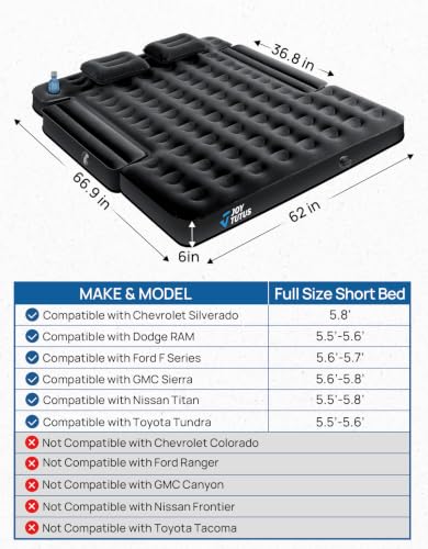 Truck Bed Air Mattress for 5.5