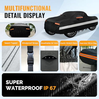 30 Layers Truck Car Cover for Automobiles All Weather Waterproof
