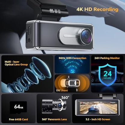 Dash Cam Front and Rear