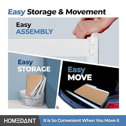 White 28" W 5 Tier Storage Shelves Garage Shelving Unit Metal