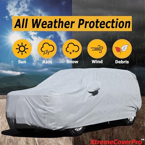 All Weather Waterproof car Cover Good for rain Snow uv Protection dust mid