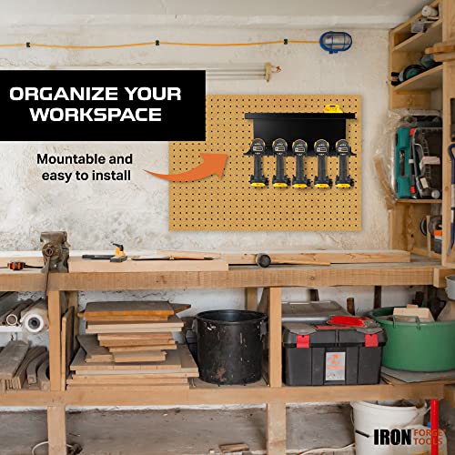Metal Power Drill Organizer for Garage