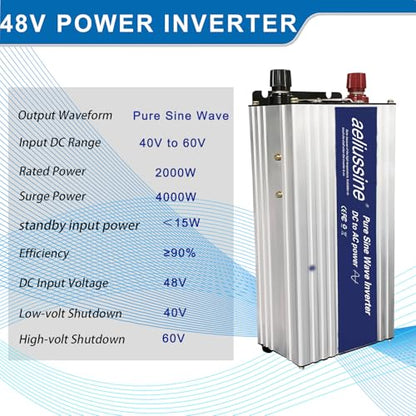 2000W Pure Sine Wave Inverter